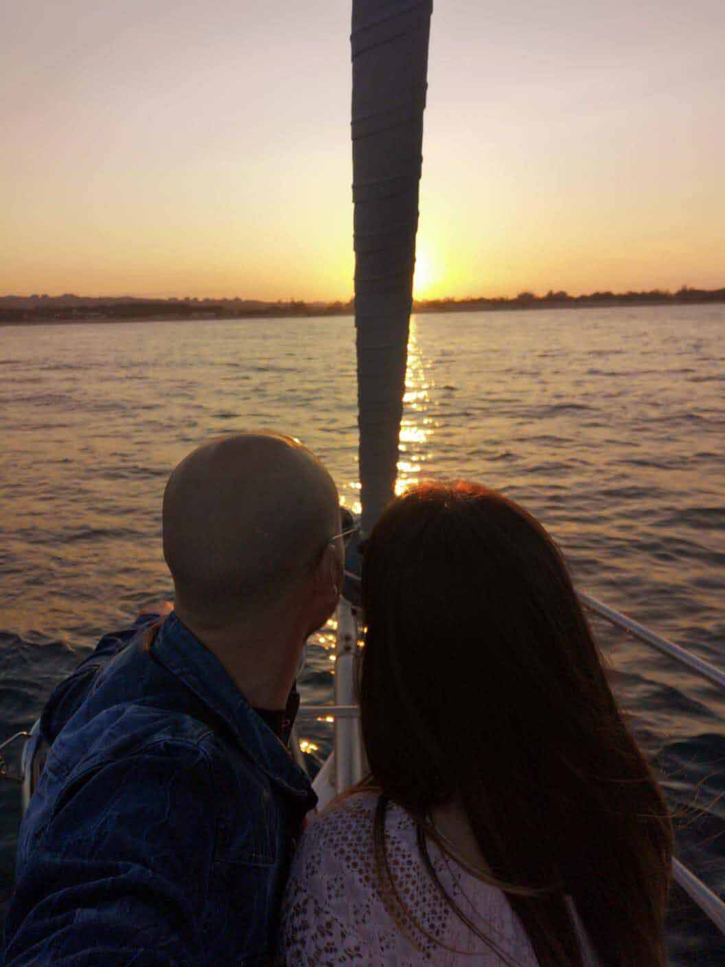Tour romantico in barca a vela Catania